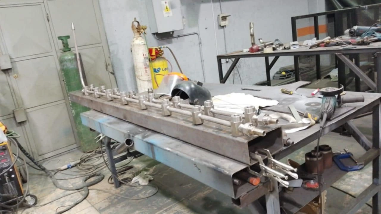 Fabricación de manifold